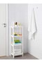 Plastic Vesken Shelf Unit, White - 3