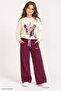 Girl's Bow Printed Set 11649 - 3