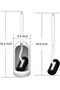 Toilet Brush, Toilet Bowl Brush Holder Set: Bathroom Deep Cleaning Toilet Brush with Curved Bristle for Dead Corner Clean, Solid Handle and Durable Bristles for Bathroom Cleaning, White - 7
