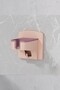 Adhesive Wall Mount Hair Dryer Hanger - Bathroom Organizer with Cable Holder - 2