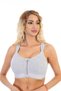 1149 Women's Underwire-Free Front-Zipper Gathering Sports Bra Suitable for Post-Surgery - 5