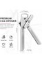 Can Opener, Heavy Duty Handheld Can Bottle Opener Manual with Sharp Cutting Smooth Edge Oversized E - 3