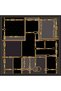 Sura Silk Scarf 53007 Black - 5