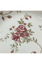 Floral Ceramic Soup Plate Cream - 9.2 Inch - 2