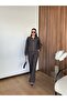 Women's Zippered Jacket and Pants Denim Set - 5