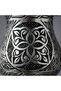 Heavy Hand-Embroidered Copper Cup 300 ml Tin-Plated Ayran Water Soft Drink Cup Kc-00006-6 Piece - 4