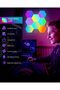 مجموعة من 8 ألواح إضاءة LED سداسية الشكل: أضواء RGB للألعاب مع تطبيق ذكي، ألواح سداسية قابلة للتركيب - 4