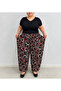 Plus Size Women's Combed Cotton Shalwar Battal Extra Cut