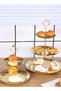 Cake Stands (golden) - 3