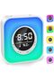 Bluetooth Speaker Alarm Clock for Teens, Multi-Function Alarm Clock with Bluetooth Speaker Night Lig