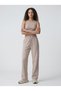 Women's Wide Leg High Waist Lace-Up Relaxed Fit Sweatpants