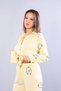 27017 milan soft shirt collar egg pattern pajama set - 5