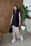Quilted 3-Piece Set Black - 3
