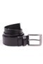 Dmk26-464Dg Black 4 cm Genuine Leather Men's Belt - 2