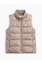V-Frch Logo Lw Puffer Vest Women's Beige Vest 910105008