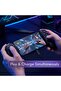 GhostX Type-C Mobile Gaming Controller for iPhone 15 & series and Android, Hall Effect Joysticks, Pass-Through Charging, Back Buttons, 3.5mm Audio, Telescopic Gamepad for Cloud & Remote Play - 3