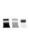 A10203298212010 5W Wb Annıstn 3Lu Skt-W 5Pr Black Women's 3-Piece Medium Length Socket Socks - 2