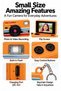 Mini Flip Digital Camera with Flip Screen, HD Photo & Video Camera, Portable Keychain Camera, Rechargeable Compact Camera with Memory Card Support for Kids, Travel & Everyday Photography - 4