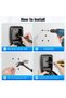 Key Safe with Password Wall Mounted, Key Lock Box Large with Resettable 12-Digit Combination Securit - 6