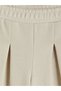 Elastic waist wide leg sweatpants for girls - 2