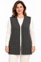 Women's Honeycomb Patterned Mother's Knitwear Vest for Middle Ages and Above 30760
