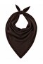Coffee Triangle Shawl 130X40 cm - 4