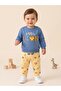 Baby Boy Lion Printed Tracksuit Set - 3