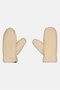 Women Textured Gloves, Cream