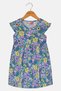 Toddlers Girl Floral Print Dress, Multicolor - 2
