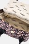 Women Monogram Pattern Handbag, Multicolor - 4