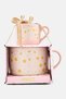 2 Pcs Mom And Baby Soup Mugs, Multicolor
