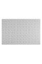 Gray White Plate Holder with Zigzag Pattern 45x30cm