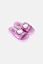 Kids Girl Slip On Slides, Purple - 2