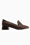 Malvina Brown Short Heeled Women's Shoes - 2