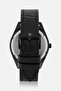Men APBKBK117G Genuine Leather Analog Watch 41 mm, Black - 4