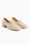 Malvina Beige Short Heeled Women's Shoes - 3