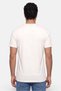 Men Round Neck Short Sleeve Graphic Print T-shirt, Cream - 4