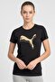 Women Sportswear Fit Short Sleeve Training T-Shirt, Black