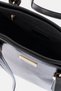 Women Brand Logo Tote Bag, Black - 4