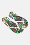 Women Summer ii Floral Print Slip On Slippers, Multicolor - 4