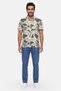 Men Regular Fit Camouflage Short Sleeve Casual Shirt, Multicolor - 2