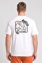 Men Sportswear Fit Short Sleeve Outdoor T-Shirt, White - 4