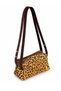 Leo Leopard Genuine Leather Suede Handle Women's Shoulder Bag