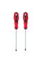 Screwdriver with Rubber Handle - 2pcs.