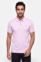 Men Regular Fit Embroidered Logo Short Sleeve Polo Shirt, Lilac