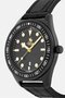 Men APBKBK117G Genuine Leather Analog Watch 41 mm, Black - 3