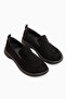 Greta Black Suede Thick Sole Women's Loafer - 3