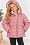 Embroidery Detailed Water and Wind Resistant Girls' Coat