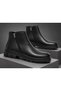 CHELSEY Genuine Leather Double Zip Men's Winter Boots - 5