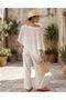 Summer Stylish Women's Asymmetrical Transparent Flowy Knitwear Cape Poncho - 3